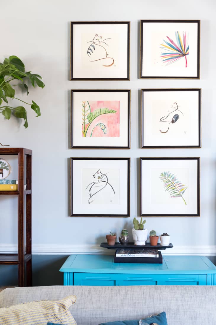 Hanging Photos in a Grid is the New Gallery Wall Apartment Therapy